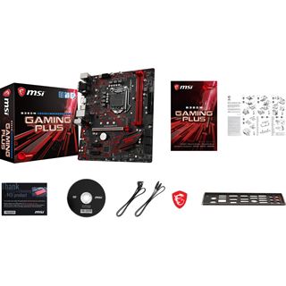 MSI B360M GAMING PLUS Intel B360 So.1151 Dual Channel DDR4 mATX Retail