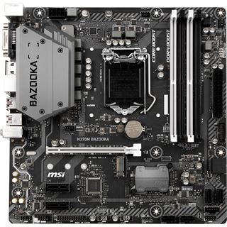 MSI H370M BAZOOKA Intel H370 So.1151 Dual Channel DDR4 mATX Retail