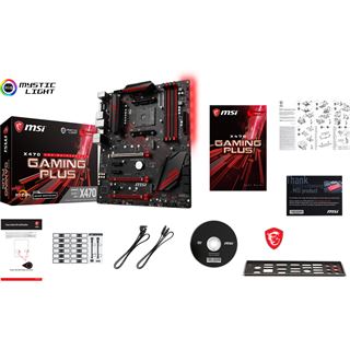 MSI X470 GAMING PLUS AMD X470 So.AM4 Dual Channel DDR4 ATX Retail