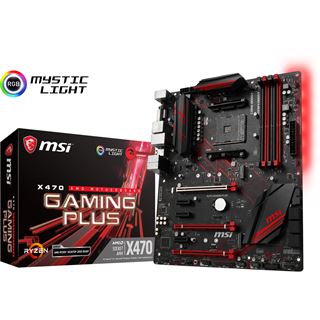 MSI X470 GAMING PLUS AMD X470 So.AM4 Dual Channel DDR4 ATX Retail