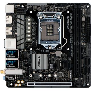 ASRock H370M-ITX/ac Intel H370 So.1151 Dual Channel DDR4 Mini-ITX