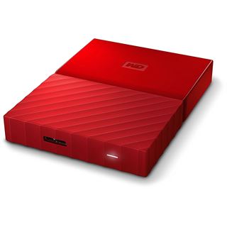 2TB WD My Passport WDBS4B0020BRD-WESN 2.5" (6.4cm) USB 3.0 rot