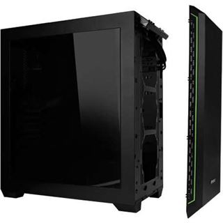 Antec P7 mit Sichtfenster Midi Tower ohne Netzteil schwarz/gruen