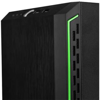 Antec P7 mit Sichtfenster Midi Tower ohne Netzteil schwarz/gruen