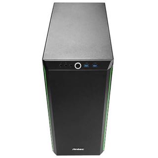 Antec P7 mit Sichtfenster Midi Tower ohne Netzteil schwarz/gruen