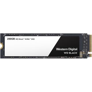 250GB WD Black NVMe SSD M.2 2280 PCIe 3.0 x4 32Gb/s 3D-NAND TLC