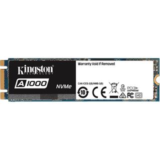 240GB Kingston A1000 M.2 2280 PCIe NVMe 3.0 x2 3D-NAND TLC