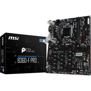 MSI B360-F PRO Intel B360 So.1151 Dual Channel DDR4 ATX Retail