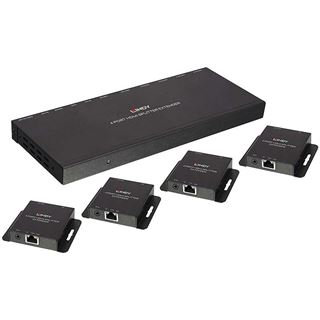 Lindy Cat.6 4Port HDMI & IR Spitter Extender, 50m