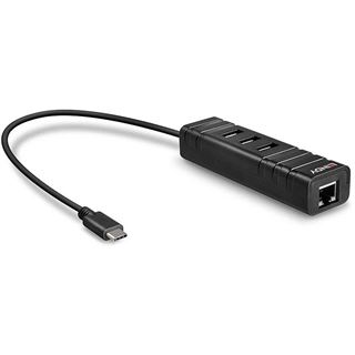 Lindy USB 3.1 Hub & Gigabit Ethernet Adapter