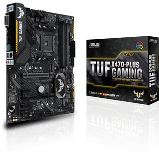 Asus TUF X470-Plus Gaming AMD X470 So.AM4 Dual Channel DDR4 ATX Retail