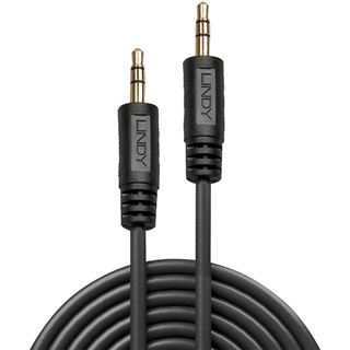(&euro;4,90*/1m) 1.00m Lindy Audio Anschlusskabel 3.5mm Klinke