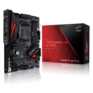 Asus ROG Crosshair VII Hero (WI-FI) AMD X470 So.AM4 Dual Channel DDR4