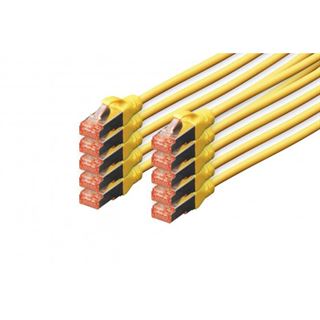 (&euro;7,97*/1m) 3.00m Digitus Cat. 6 Patchkabel S/FTP PiMF RJ45