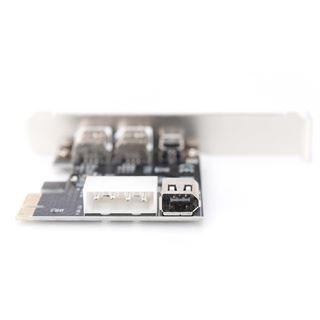 DIGITUS PCI Expr Card 2x Firewire400 ext, +1x FW400 int