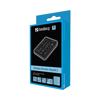 Sandberg Numeric Keypad Gen II 2.4 GHz schwarz (kabellos)