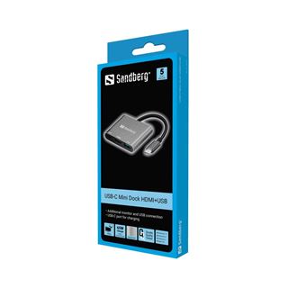 Sandberg USB-C Mini Dock HDMI+USB