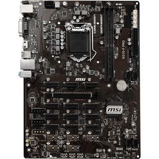 MSI H310-F PRO Intel H310 So.1151 Dual Channel DDR4 ATX Retail
