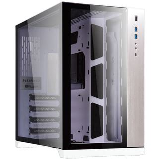 Lian Li PC-O11 Dynamic mit Sichtfenster Midi Tower ohne Netzteil weiss