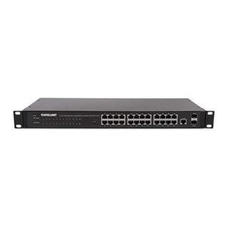 Intellinet 24-Port Web-Managed Gigabit Ethernet Switch, 2 SFP Ports