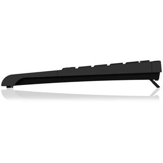 KeySonic ACK-540U+ Mini USB Deutsch schwarz (kabelgebunden)