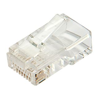 Lindy RJ45 Stecker UTP Cat.5e, Patchkabel Crimpstecker, 10er-Pack