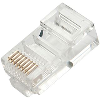 Lindy RJ45 Stecker UTP Cat.5e, Patchkabel Crimpstecker, 10er-Pack
