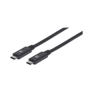 (&euro;12,90*/1m) 1.00m Manhattan USB3.1 Gen2 Anschlusskabel