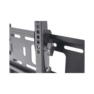 Manhattan TV-Staender mit Stativbeinen, 35kg, schwarz