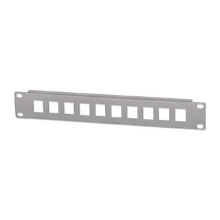 Intellinet 10Port Patchpanel 10" 1 HE grau