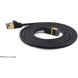 (€3,63*/1m) 3.00m wantec Cat. 7 Rohkabel Patchkabel S/STP RJ45