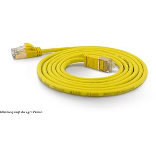 (&euro;6,90*/1m) 1.00m wantec Cat. 7 Rohkabel Patchkabel S/STP RJ45
