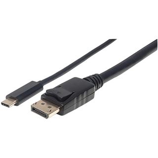 (€14,90*/1m) 1.00m Manhattan Displayport Anschlusskabel