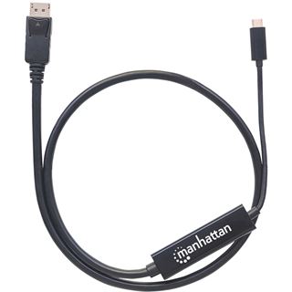 (€14,90*/1m) 1.00m Manhattan Displayport Anschlusskabel