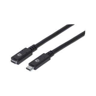 (&euro;23,80*/1m) 0.50m Manhattan USB3.1 Gen2 Verl&auml;ngerungskabel