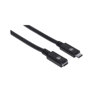 (&euro;23,80*/1m) 0.50m Manhattan USB3.1 Gen2 Verl&auml;ngerungskabel