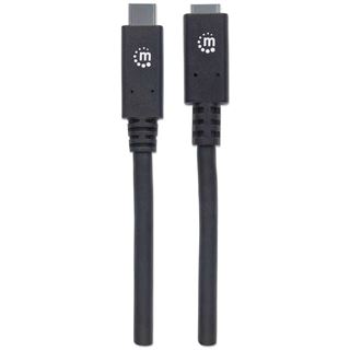 (&euro;23,80*/1m) 0.50m Manhattan USB3.1 Gen2 Verl&auml;ngerungskabel