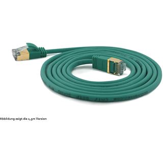 0.25m wantec Cat. 7 Rohkabel Patchkabel S/STP RJ45 Stecker auf RJ45