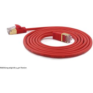 (&euro;7,90*/1m) 1.00m wantec Cat. 7 Rohkabel Patchkabel S/STP RJ45