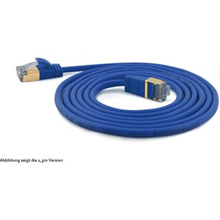 0.20m wantec Cat. 7 Rohkabel Patchkabel S/STP RJ45 Stecker auf RJ45