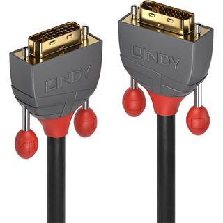 (&euro;8,59*/1m) 15.00m Lindy DVI-D Anschlusskabel Dual Link DVI 24+1