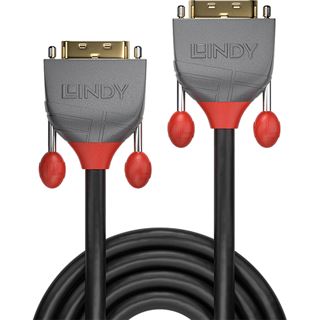 (&euro;8,59*/1m) 15.00m Lindy DVI-D Anschlusskabel Dual Link DVI 24+1