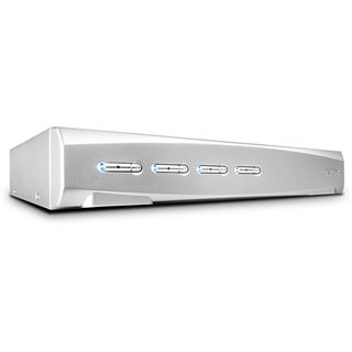 Lindy 4 Port DVI-I Single Link USB 2.0 und Audio KVM Switch Pro