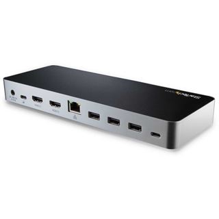 Startech Dual Monitor USB-C Dockingstation Windows 60W 4K