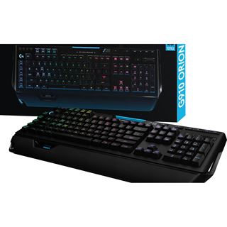 Logitech G910 Orion Spectrum Omron Romer-G Tactile USB Franzoesisch