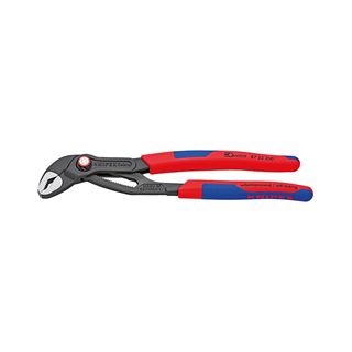 KNIPEX 87 22 250 Cobra QuickSet, Hochleistungs-Wasserpumpenzange