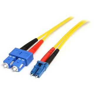(&euro;16,90*/1m) 1.00m Startech LWL Duplex Patchkabel 9/125 &micro;m