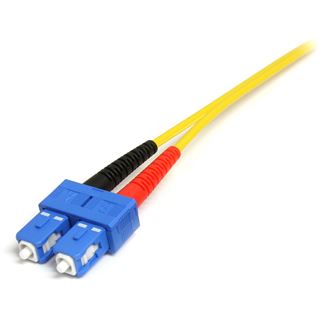 (&euro;16,90*/1m) 1.00m Startech LWL Duplex Patchkabel 9/125 &micro;m