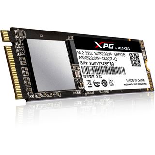 480GB ADATA XPG SX8200 M.2 2280 PCIe 3.0 x4 3D-NAND TLC