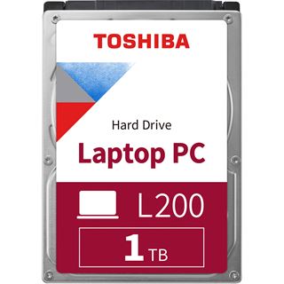 1TB Toshiba L200 bulk HDWL110UZSVA 128MB 2.5" (6.4cm) SATA 6Gb/s